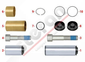Caliper Guides & Seals Repair Kit