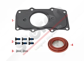 Caliper Cover Repair Kit (Left)