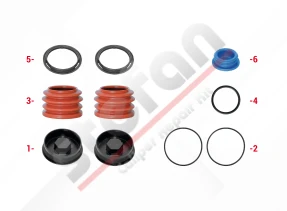 Caliper Guides & Seals Repair Set