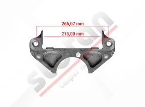 Caliper Carrier (19 / 227 brake pads)