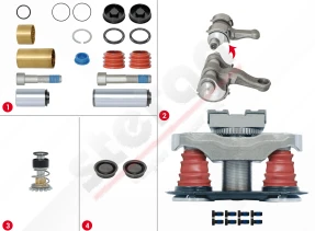 Caliper Repair Set (without Pin)