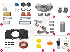 Caliper Repair Set (Left)