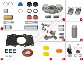 Caliper Repair Set (Right)