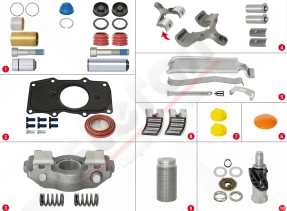 Caliper Complete Repair Set ( Right )