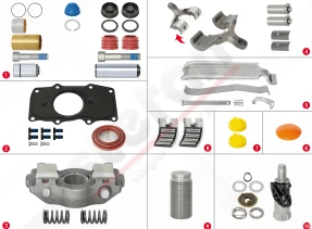 Caliper Complete Repair Set ( Left )