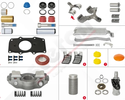 Caliper Complete Repair Set ( Left )